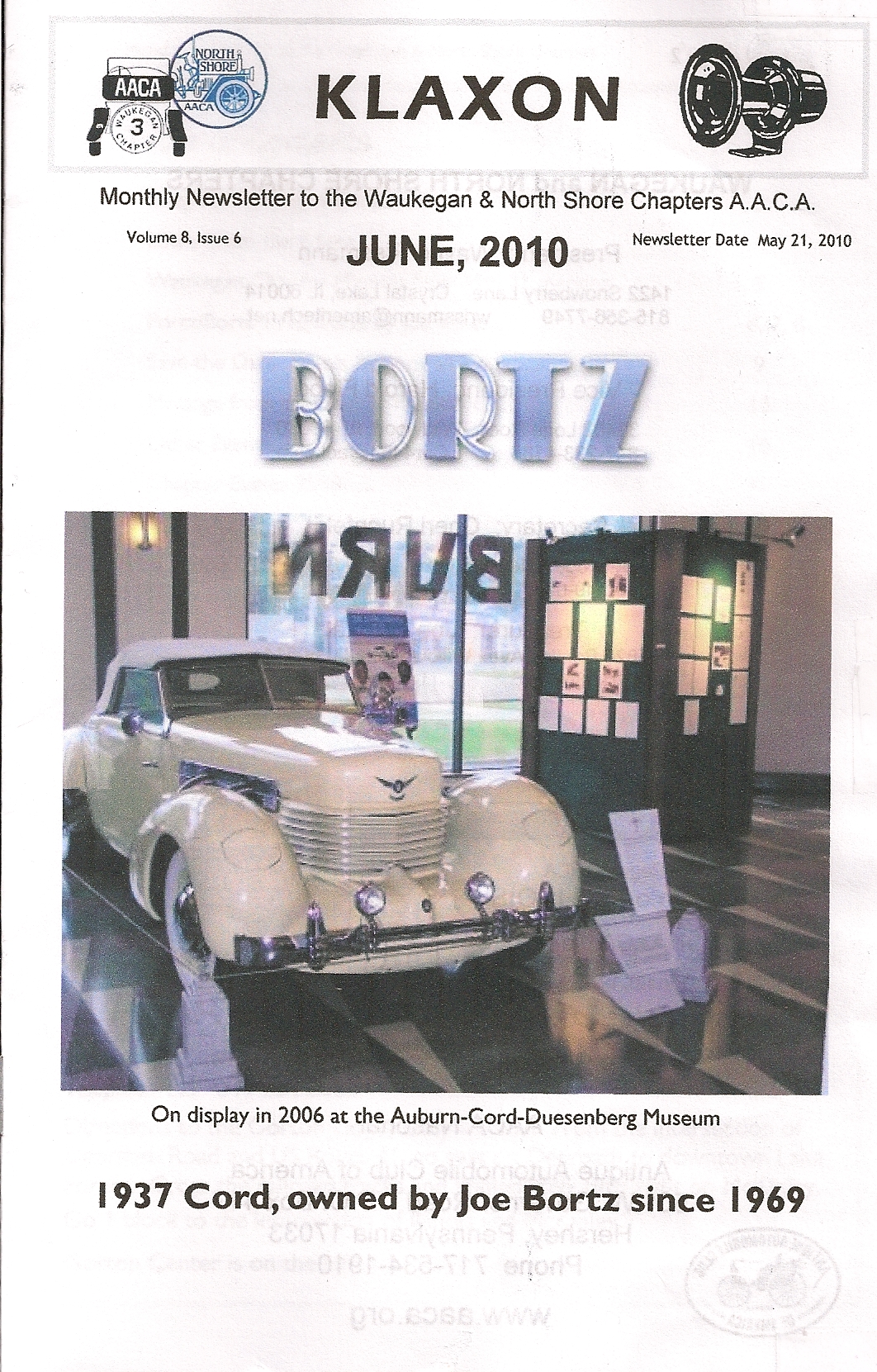 1937 Cord by Joe Bortz